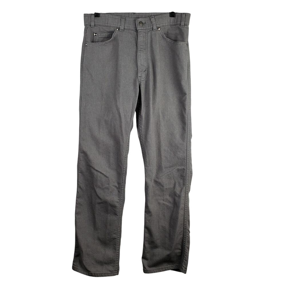 Vintage Levi's Men's Size 34 x 30 Silver Tab Straight Leg‎ Jeans Gray Denim